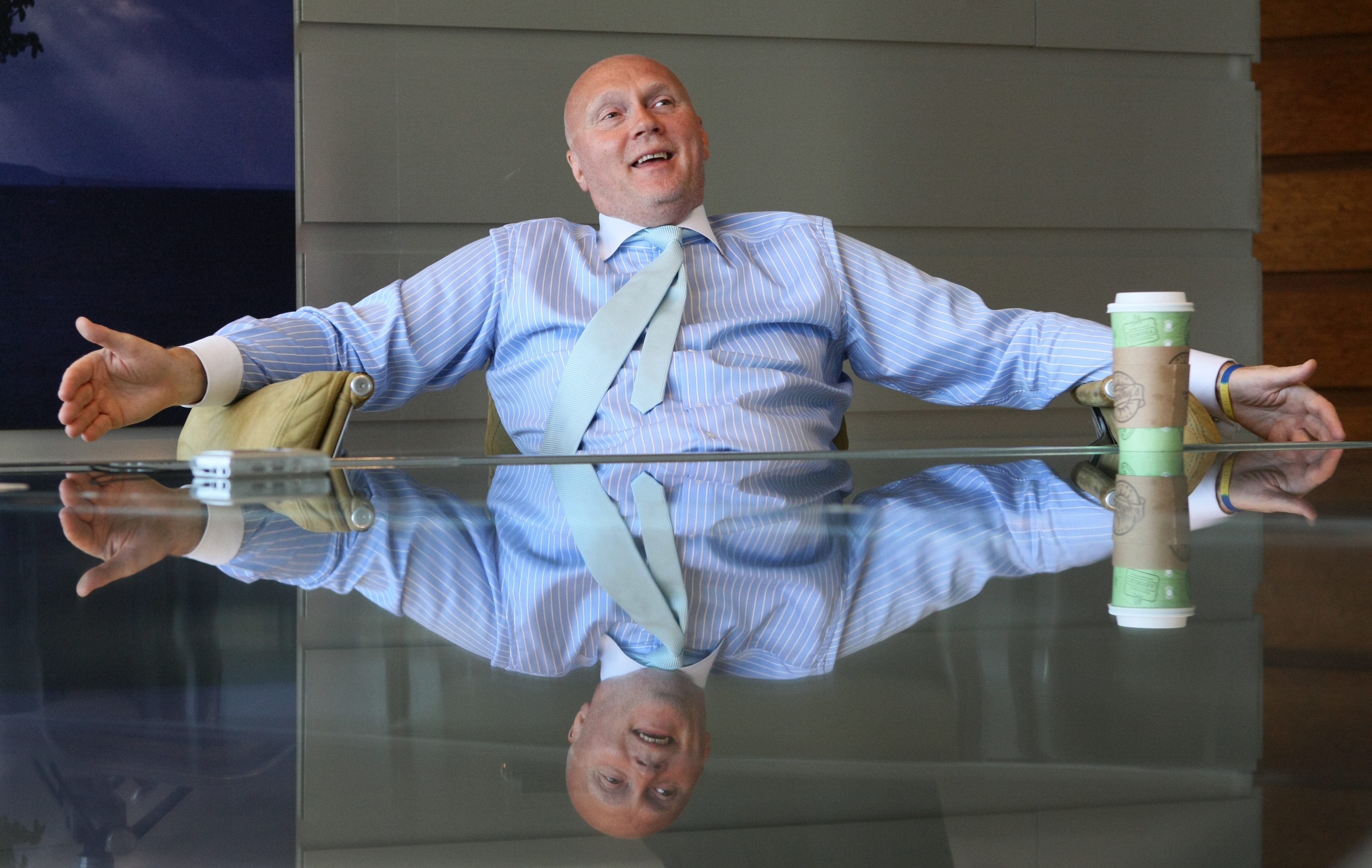 Allan Leighton, during an interview.